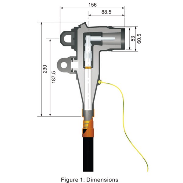 24KV 250A Loadbreak Elbow Connector